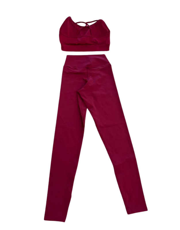 Essential Performance Leggings & Sports Bra Set