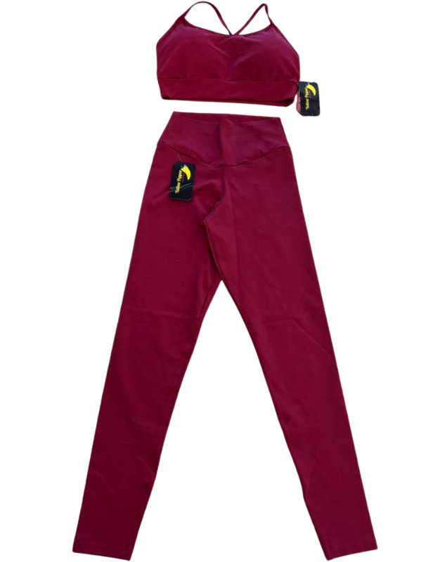 Essential Performance Leggings & Sports Bra Set
