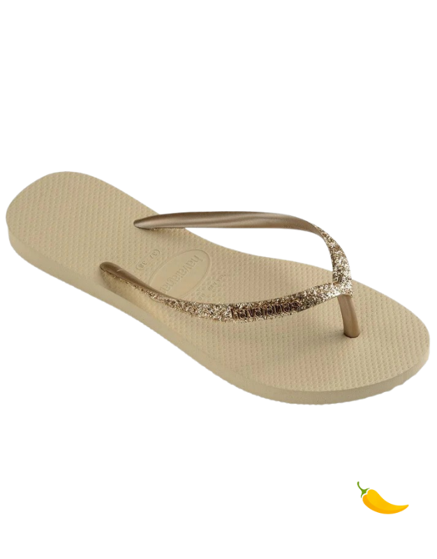 Havaianas Slim Glitter Flip Flops Havaianas
