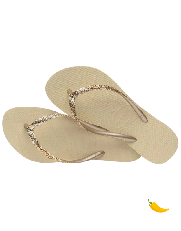 Havaianas Slim Glitter Flip Flops Havaianas