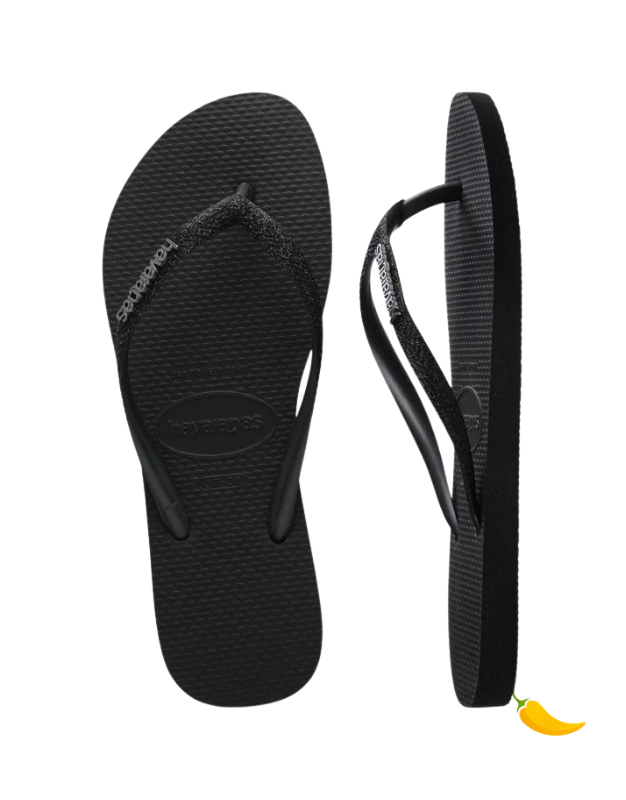 Havaianas Slim Glitter Flip Flops Havaianas
