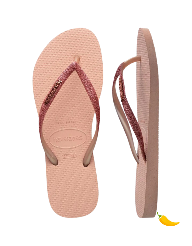 Havaianas Slim Glitter Flip Flops Havaianas