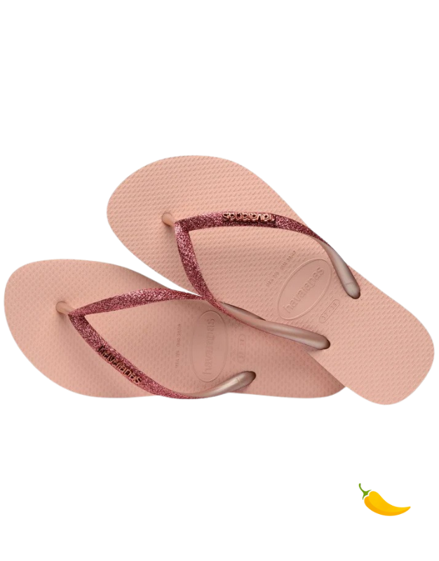 Havaianas Slim Glitter Flip Flops Havaianas