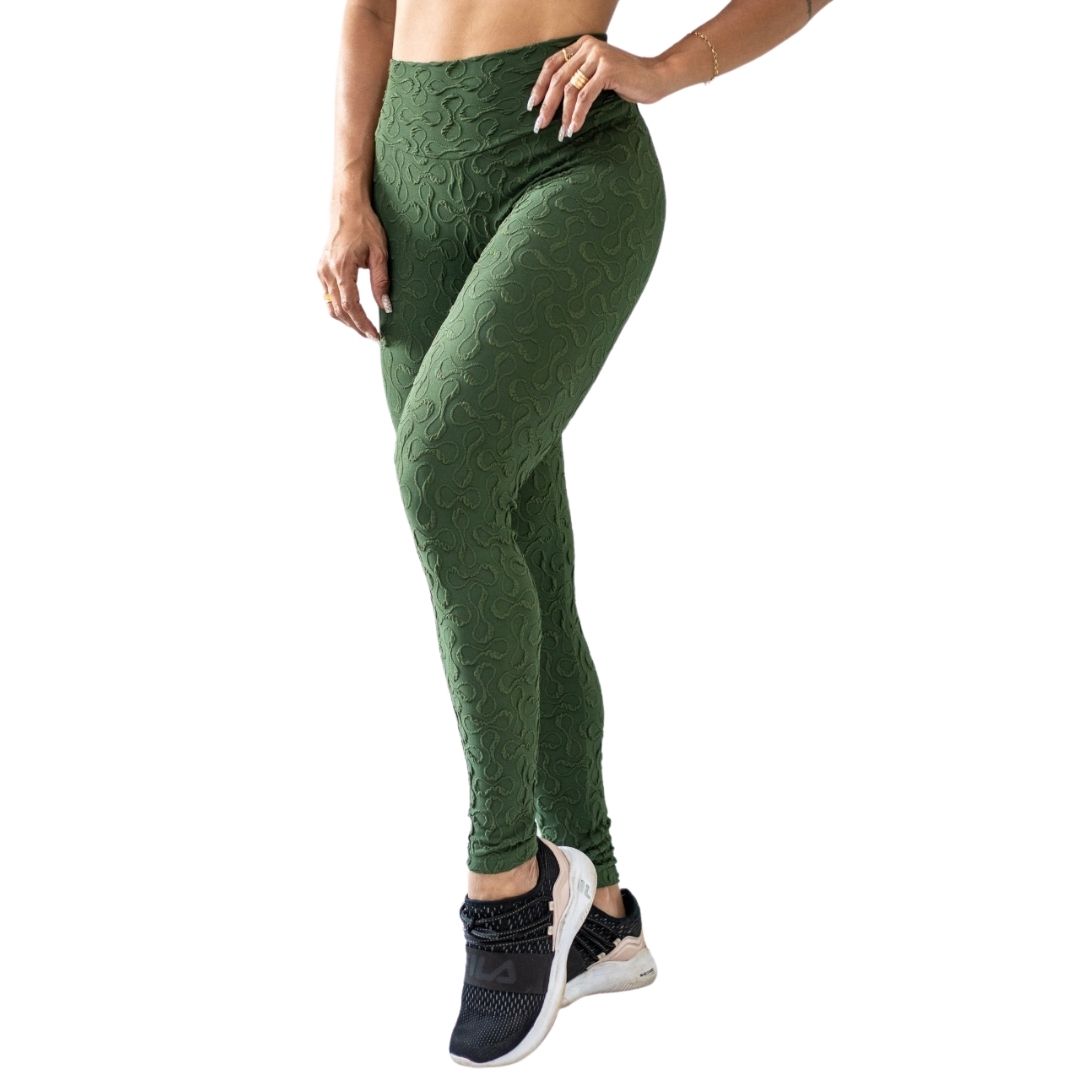 Calça legging modeladora poderosa verde militar - R$ 119.98, cor Verde (de  poliamida) #156211, compre agora